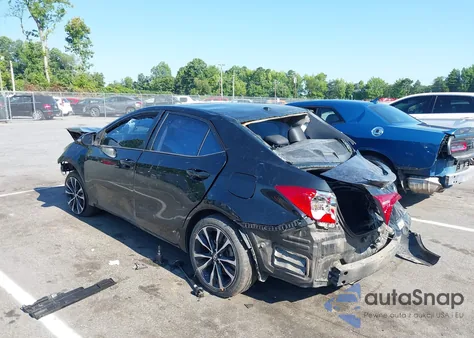 2017 Toyota Corolla Se from USA, damaged, VIN 2T1BURHE5HC768740